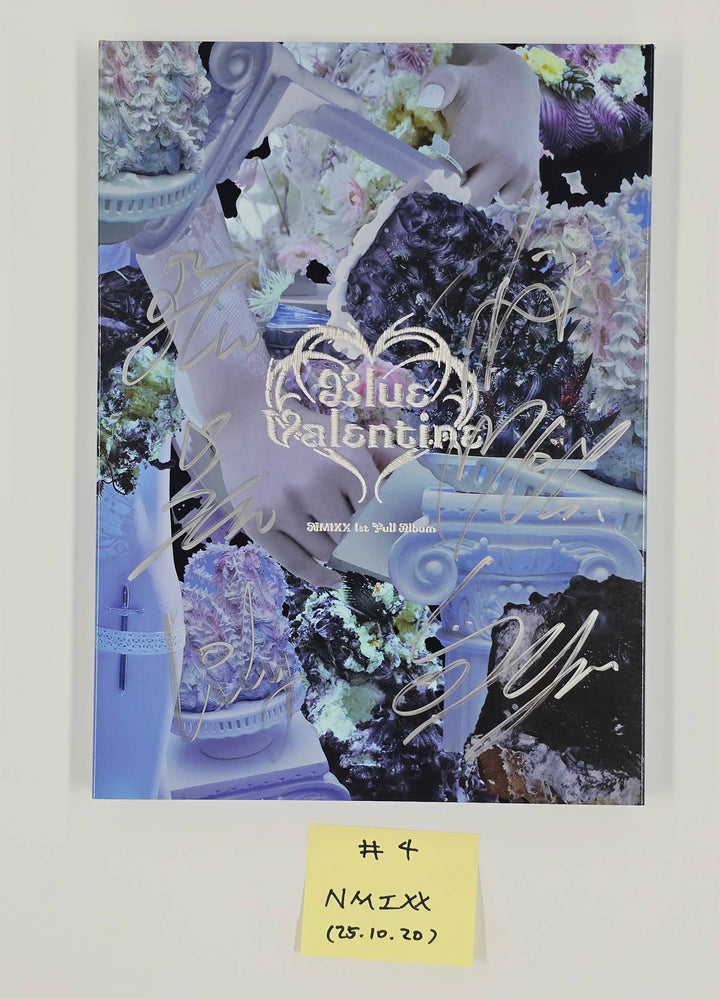 NMIXX "Blue Valentine" & "Fe3O4: FORWARD" - Hand Autographed(Signed) Promo Album [25.10.20]