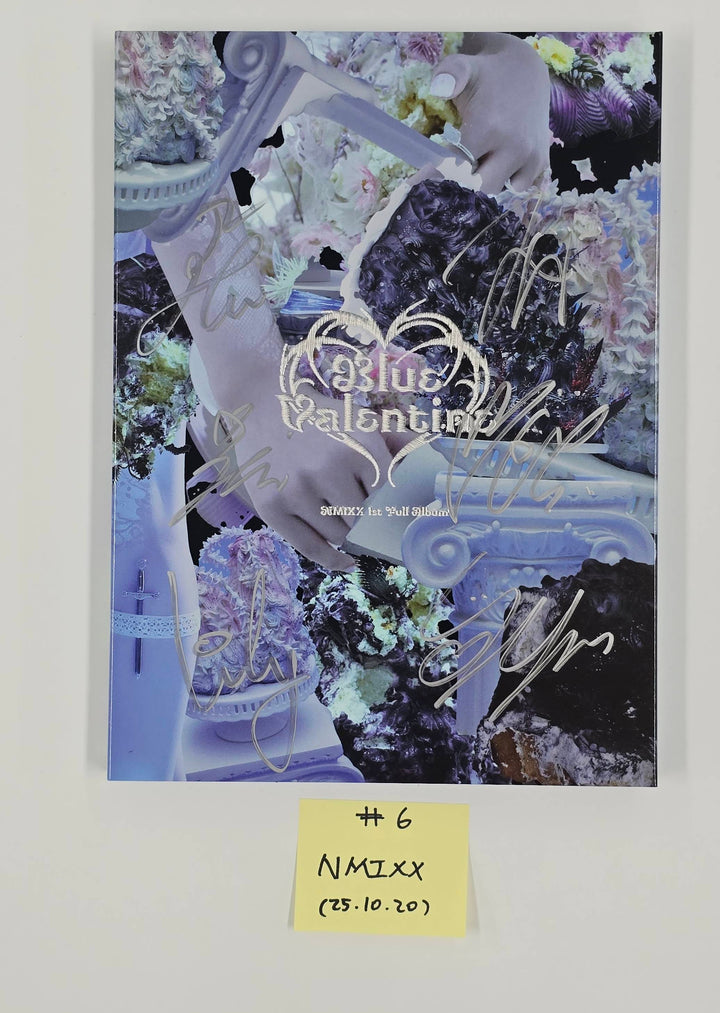 NMIXX "Blue Valentine" & "Fe3O4: FORWARD" - Hand Autographed(Signed) Promo Album [25.10.20]