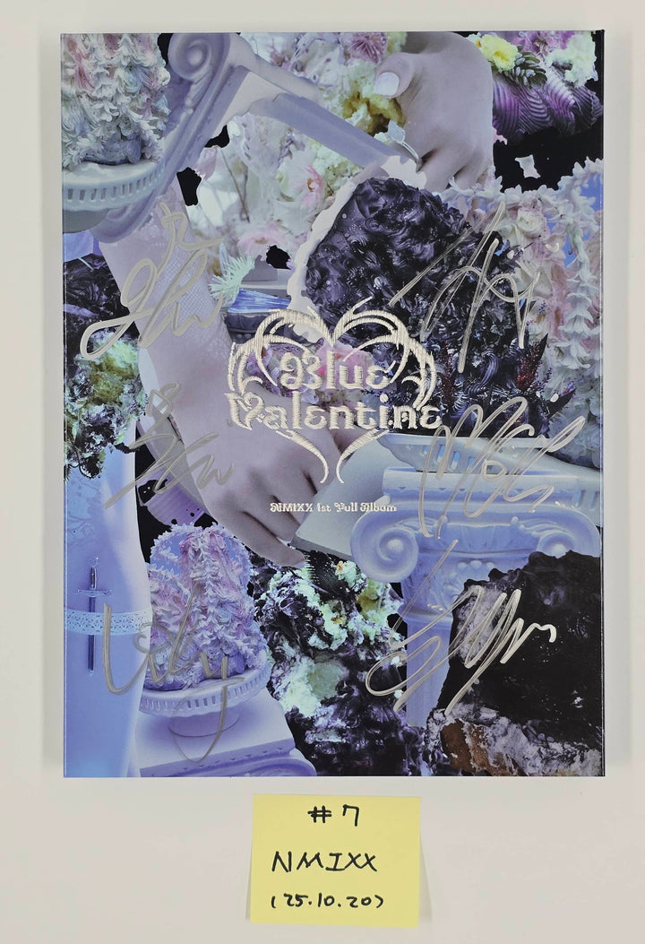 NMIXX "Blue Valentine" & "Fe3O4: FORWARD" - Hand Autographed(Signed) Promo Album [25.10.20]