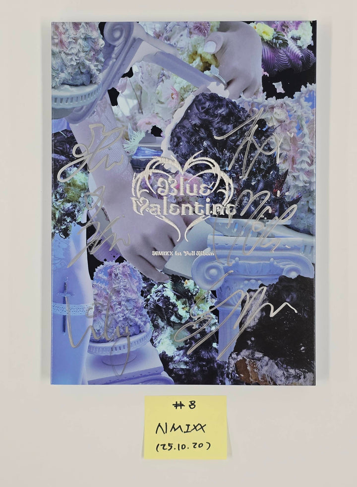 NMIXX "Blue Valentine" & "Fe3O4: FORWARD" - Hand Autographed(Signed) Promo Album [25.10.20]