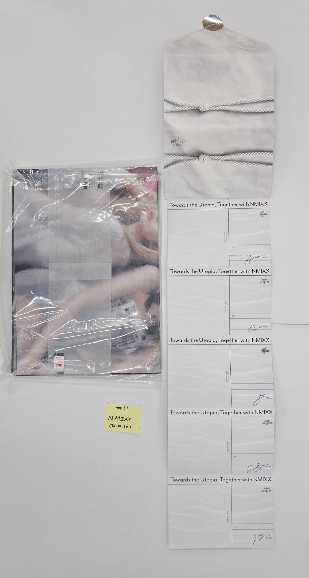 NMIXX "Blue Valentine" & "Fe3O4: FORWARD" - Hand Autographed(Signed) Promo Album [25.10.20]