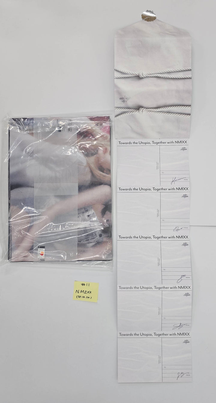 NMIXX "Blue Valentine" & "Fe3O4: FORWARD" - Hand Autographed(Signed) Promo Album [25.10.20]