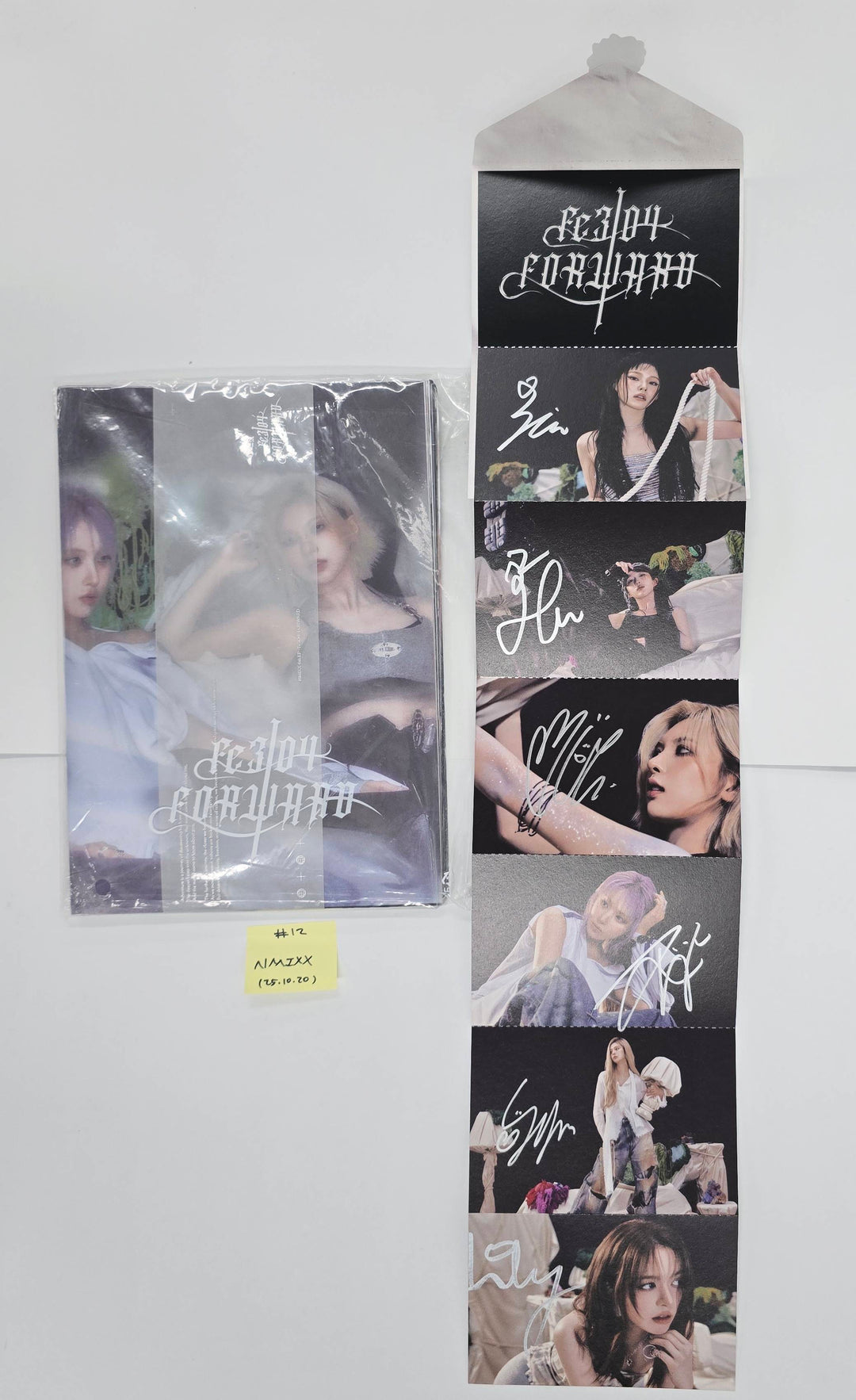 NMIXX "Blue Valentine" & "Fe3O4: FORWARD" - Hand Autographed(Signed) Promo Album [25.10.20]