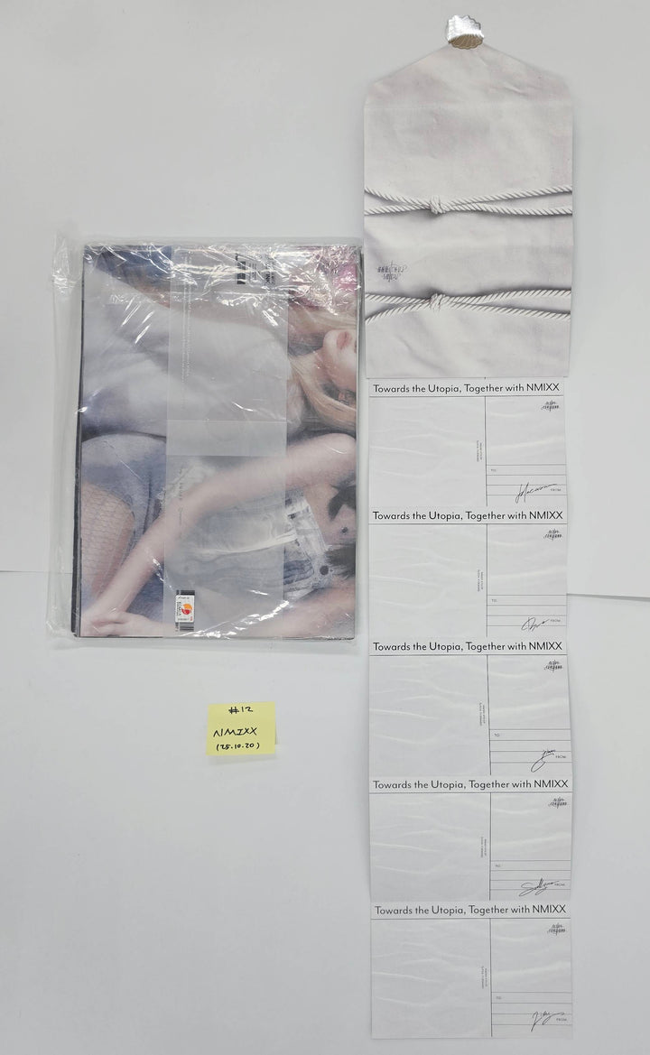 NMIXX "Blue Valentine" & "Fe3O4: FORWARD" - Hand Autographed(Signed) Promo Album [25.10.20]