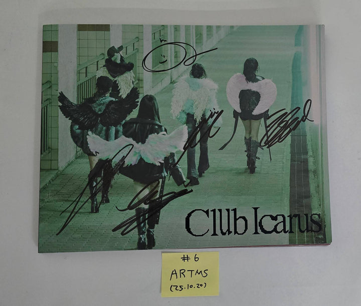TXT "SANCTUARY" & "Star Chapter: Together", ARTMS "Club Icarus" - Hand Autographed(Signed) Promo Album [25.10.20]