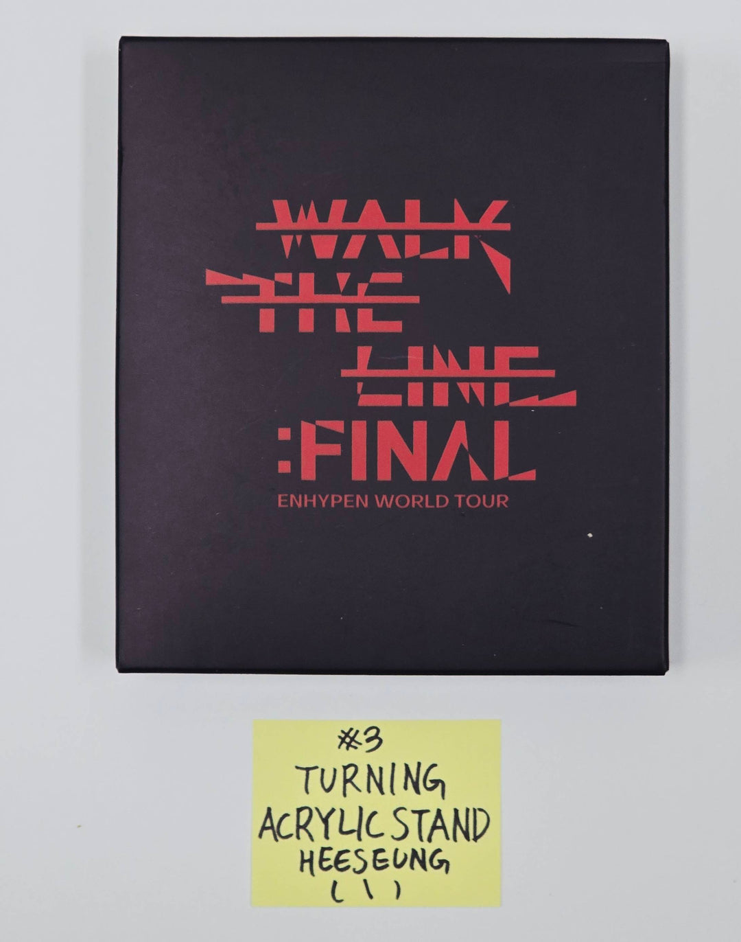 ENHYPEN "WALK THE LINE : FINAL" - POP-UP Store Official MD (1) [25.10.21]