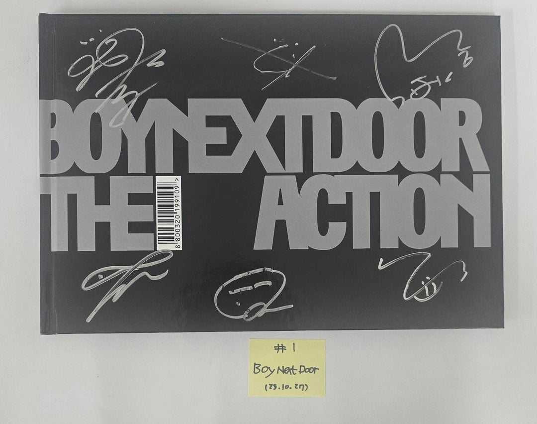 BOYNEXTDOOR "The Action", DKB "Emotion" - Hand Autographed(Signed) Promo Album [25.10.27]