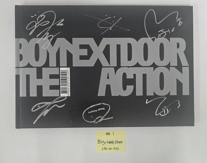 BOYNEXTDOOR "The Action", DKB "Emotion" - Hand Autographed(Signed) Promo Album [25.10.27]