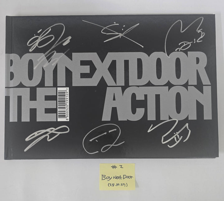 BOYNEXTDOOR "The Action", DKB "Emotion" - Hand Autographed(Signed) Promo Album [25.10.27]