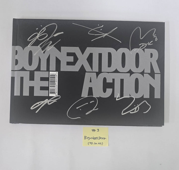 BOYNEXTDOOR "The Action", DKB "Emotion" - Hand Autographed(Signed) Promo Album [25.10.27]