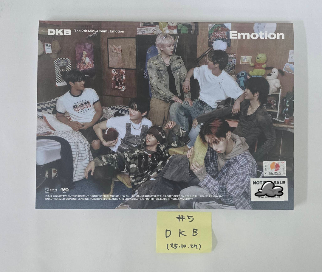 BOYNEXTDOOR "The Action", DKB "Emotion" - Hand Autographed(Signed) Promo Album [25.10.27]