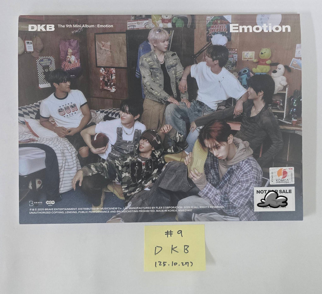 BOYNEXTDOOR "The Action", DKB "Emotion" - Hand Autographed(Signed) Promo Album [25.10.27]