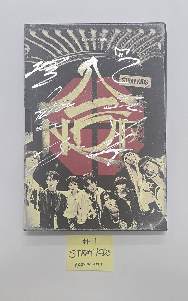 Stray Kids "合 (HOP)", DAY6 "The DECADE", TXT "Star Chapter: Together" - Hand Autographed(Signed) Promo Album [25.10.27]