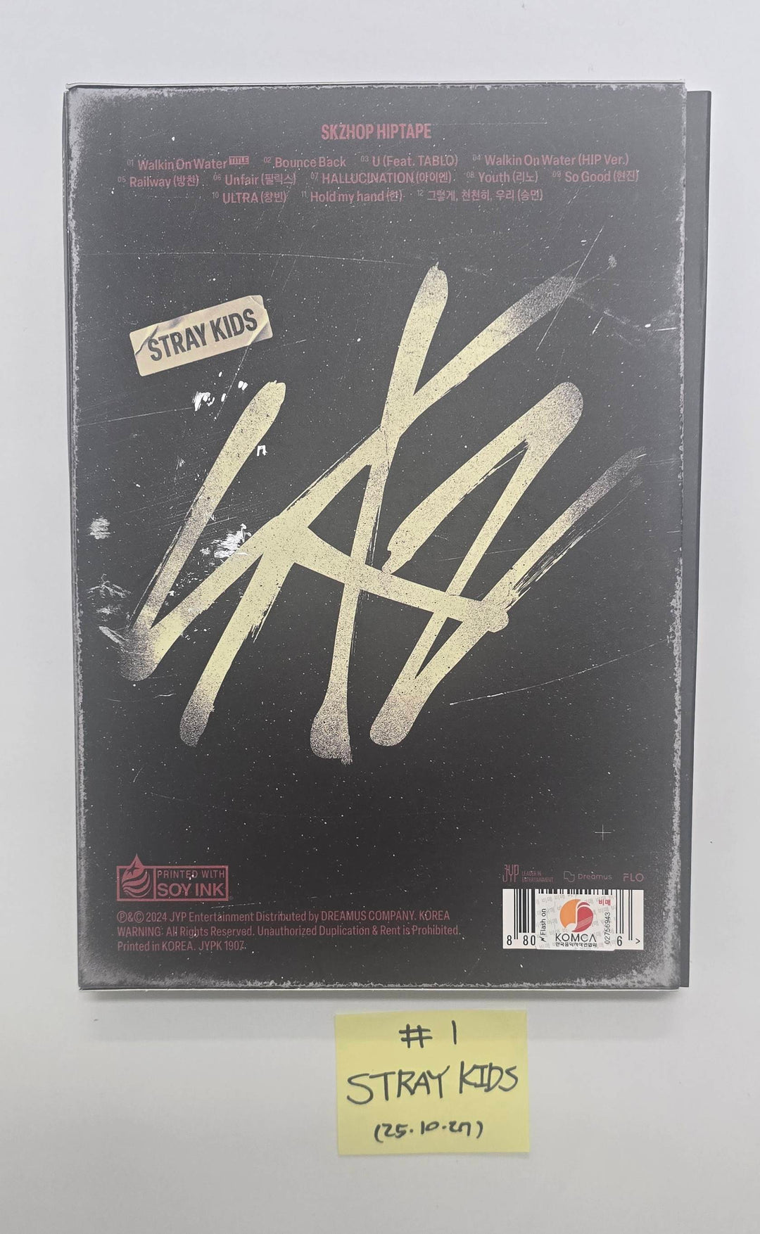 Stray Kids "合 (HOP)", DAY6 "The DECADE", TXT "Star Chapter: Together" - Hand Autographed(Signed) Promo Album [25.10.27]