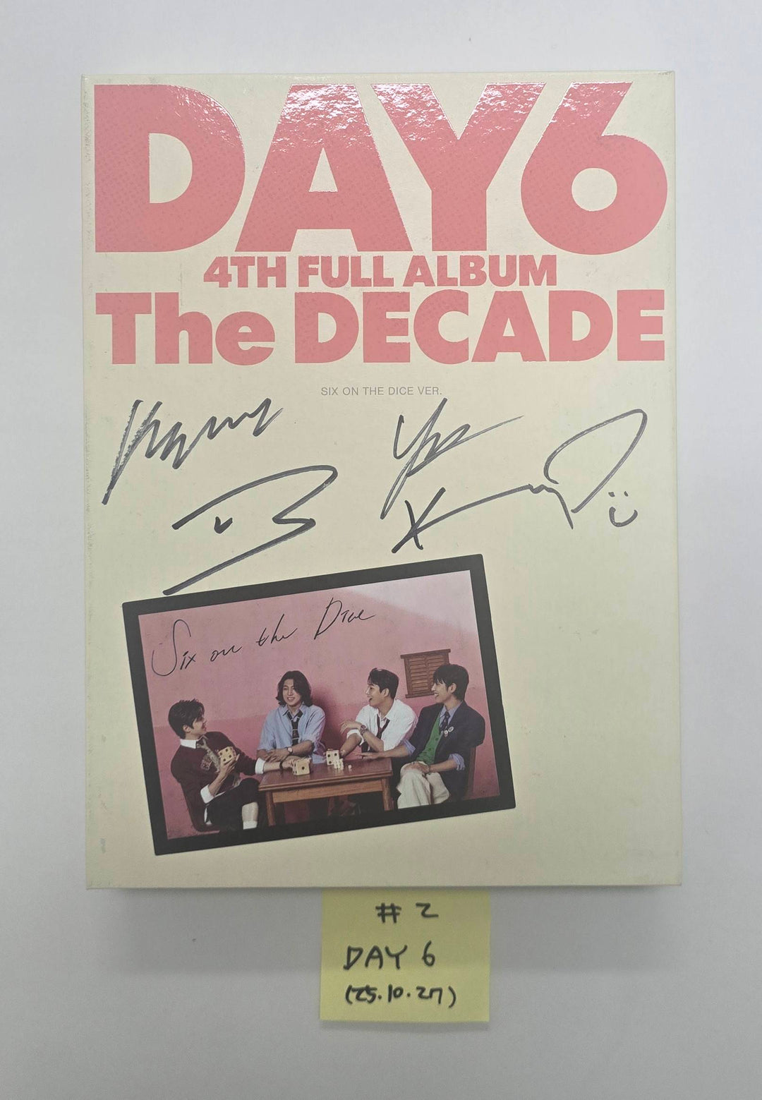 Stray Kids "合 (HOP)", DAY6 "The DECADE", TXT "Star Chapter: Together" - Hand Autographed(Signed) Promo Album [25.10.27]