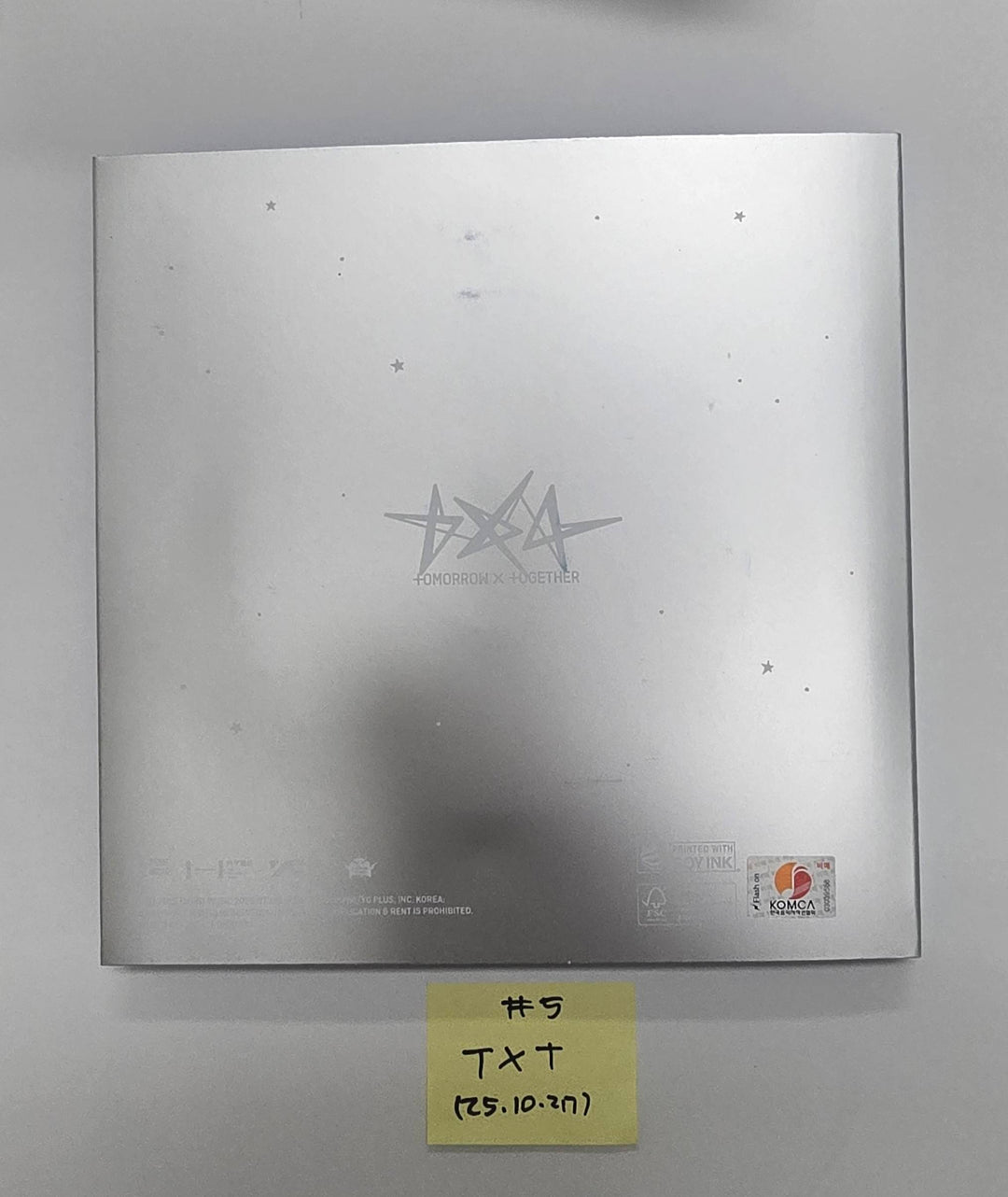 Stray Kids "合 (HOP)", DAY6 "The DECADE", TXT "Star Chapter: Together" - Hand Autographed(Signed) Promo Album [25.10.27]