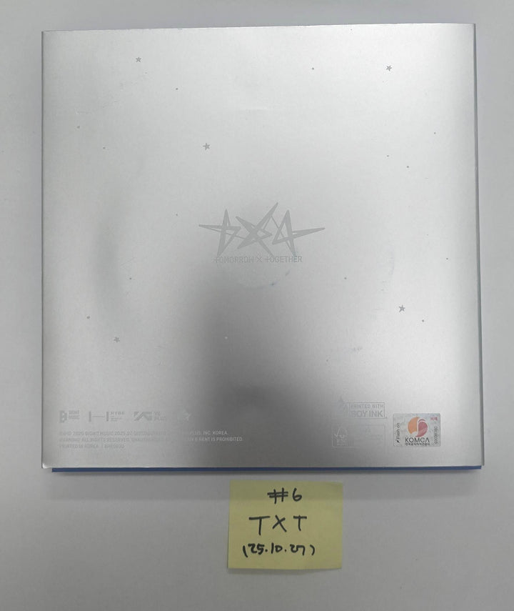 Stray Kids "合 (HOP)", DAY6 "The DECADE", TXT "Star Chapter: Together" - Hand Autographed(Signed) Promo Album [25.10.27]