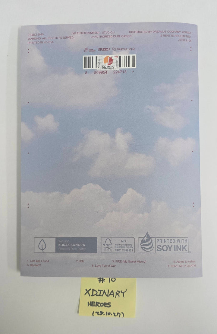 Xdinary Heroes "LXVE to DEATH" - Hand Autographed(Signed) Promo Album [25.10.27]