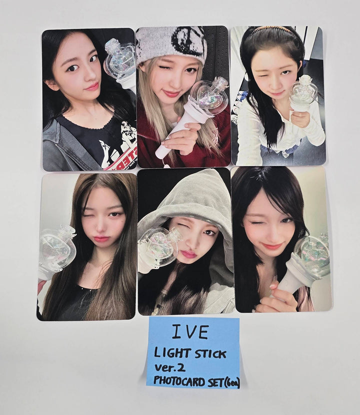 IVE - Official Light Stick Photocards Set (6EA) [25.11.07]