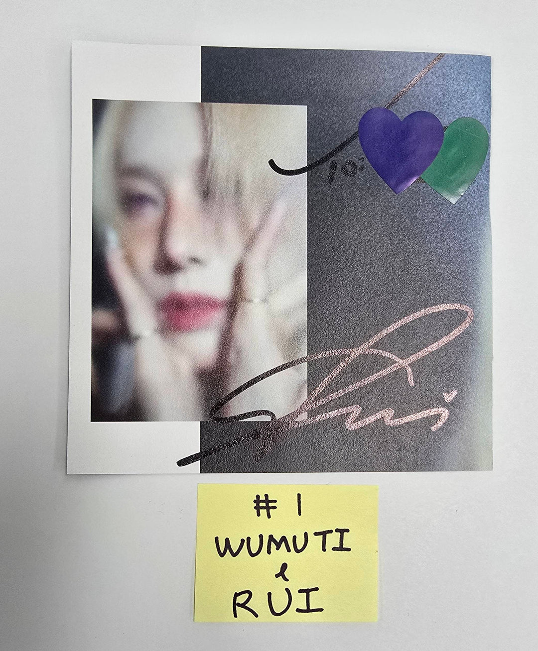 XLOV "I ONE " - Album A Cut Page From Fansign Event Album [25.11.20]