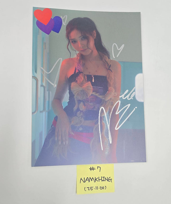 iii  "RE:AL iii" - Album A Cut Page From Fansign Event Album [25.11.20]