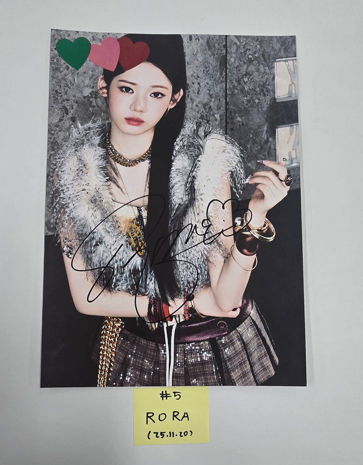 BABYMONSTER "WE GO UP" - Album A Cut Page From Fansign Event Album [25.11.20]