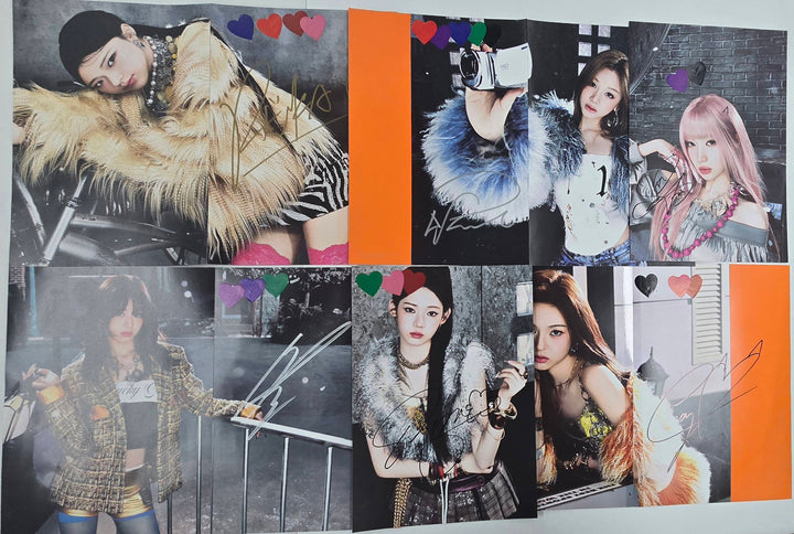 BABYMONSTER "WE GO UP" - Album A Cut Page From Fansign Event Album [25.11.20]