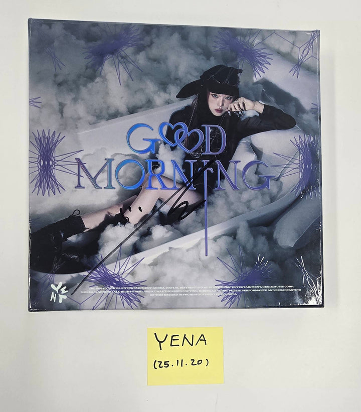 Yena "Good Morning" 3rd Mini - Hand Autographed(Signed) Album [25.11.20]
