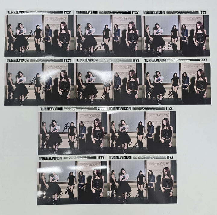 ITZY "TUNNEL VISION" - Hand Autographed(Signed) Promo Album [25.11.24]