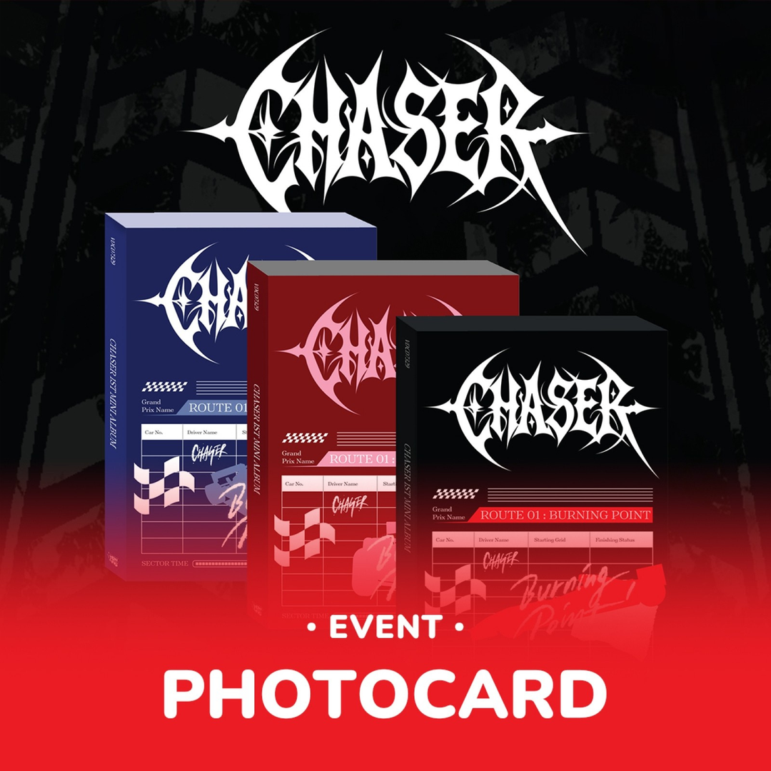 [Hallyu4U - Album] Chaser - 1st Mini "Route 01 : Burning Point" [Withmuu Pre-Order Benefit]