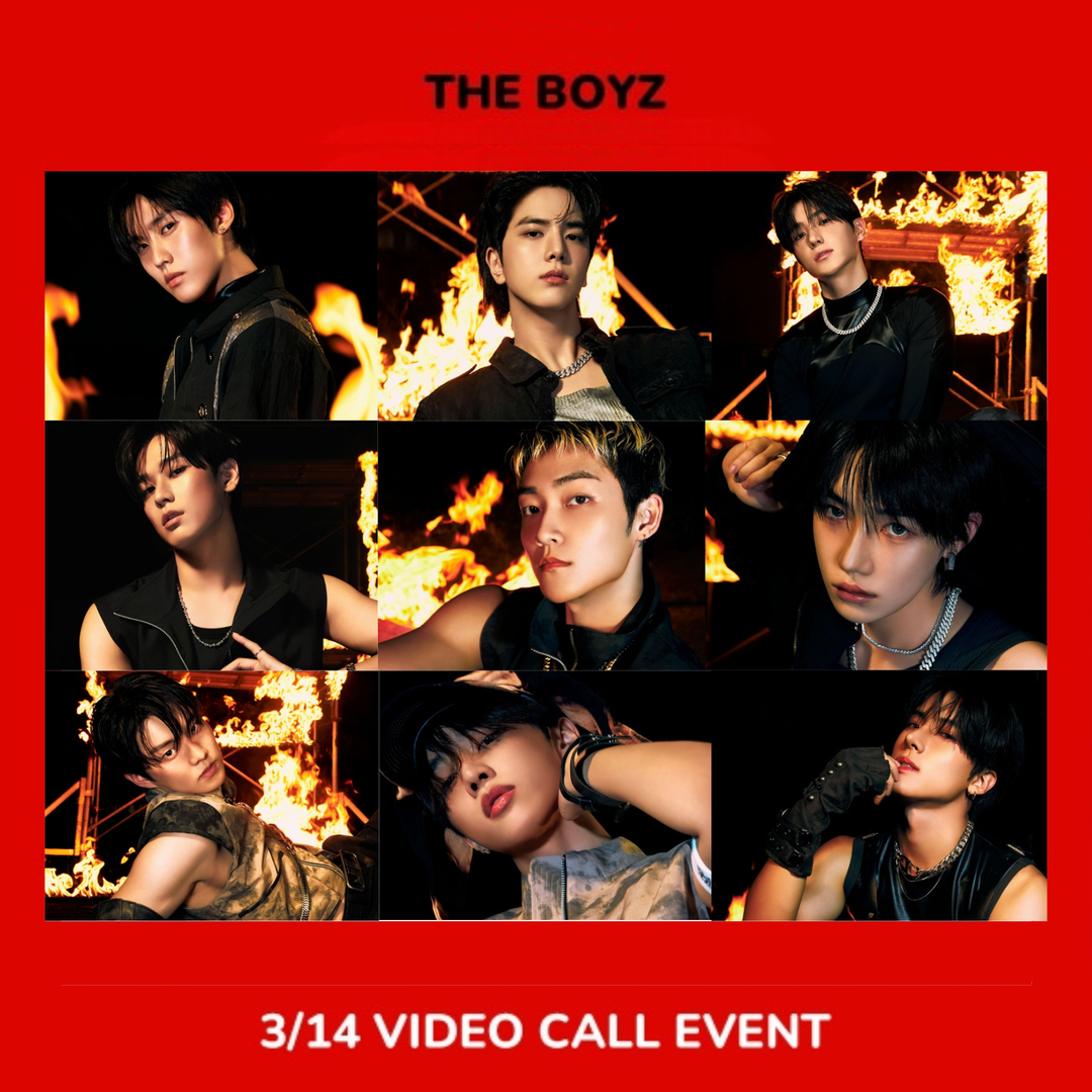 [Hallyu4U - Fansign] (3/14) Withmuu - The Boyz 2025 "The Blaze" World Tour in Seoul [1:1 Video Call Event] (QR Ver.)