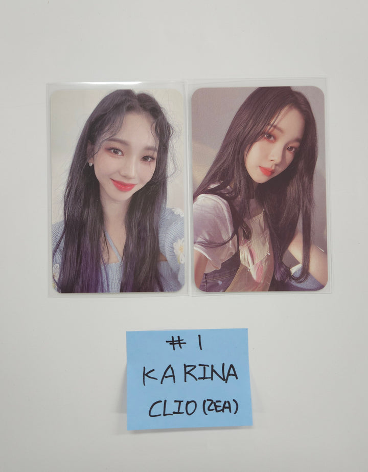 AESPA - "CLIO x Aespa" Event Photocards Set [26.01.09]
