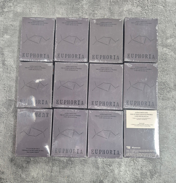 ALPHA DRIVE ONE - 1st Mini Album 'EUPHORIA' (COIN NECKLACE ver.) (LIMITED EDITION) (26.01.15)