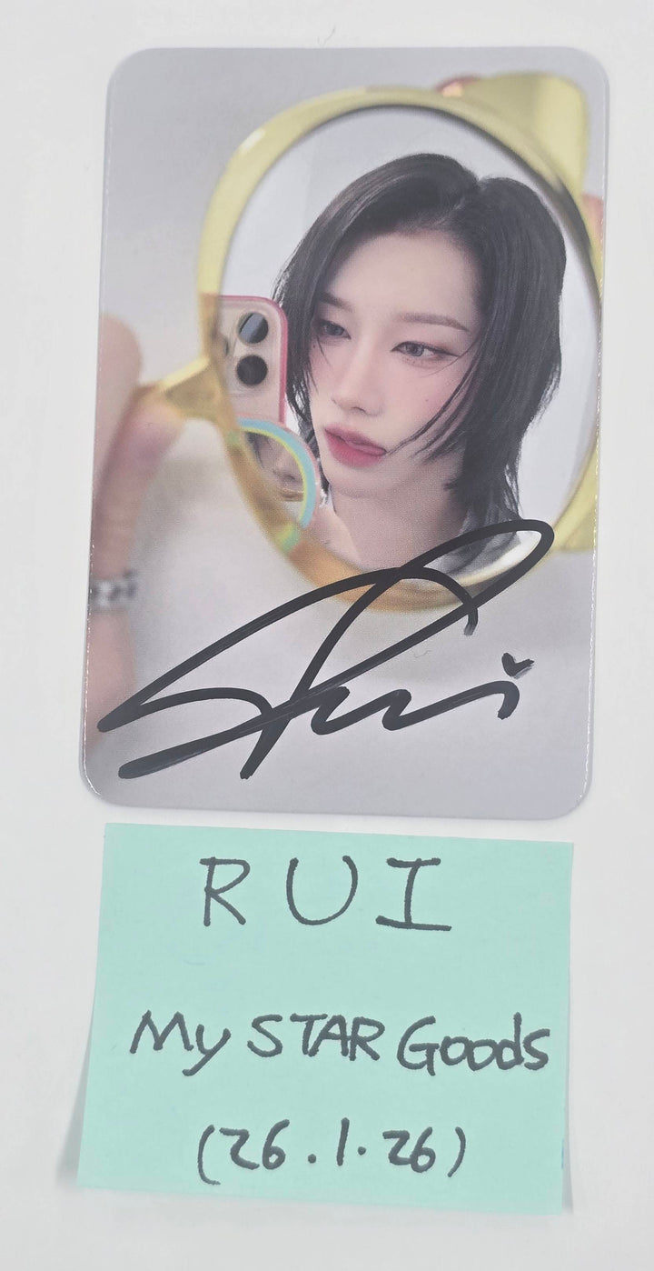 RUI (Of XLOV) "UXLXVE" - Hand Autographed(Signed) Photocard [26.01.26]