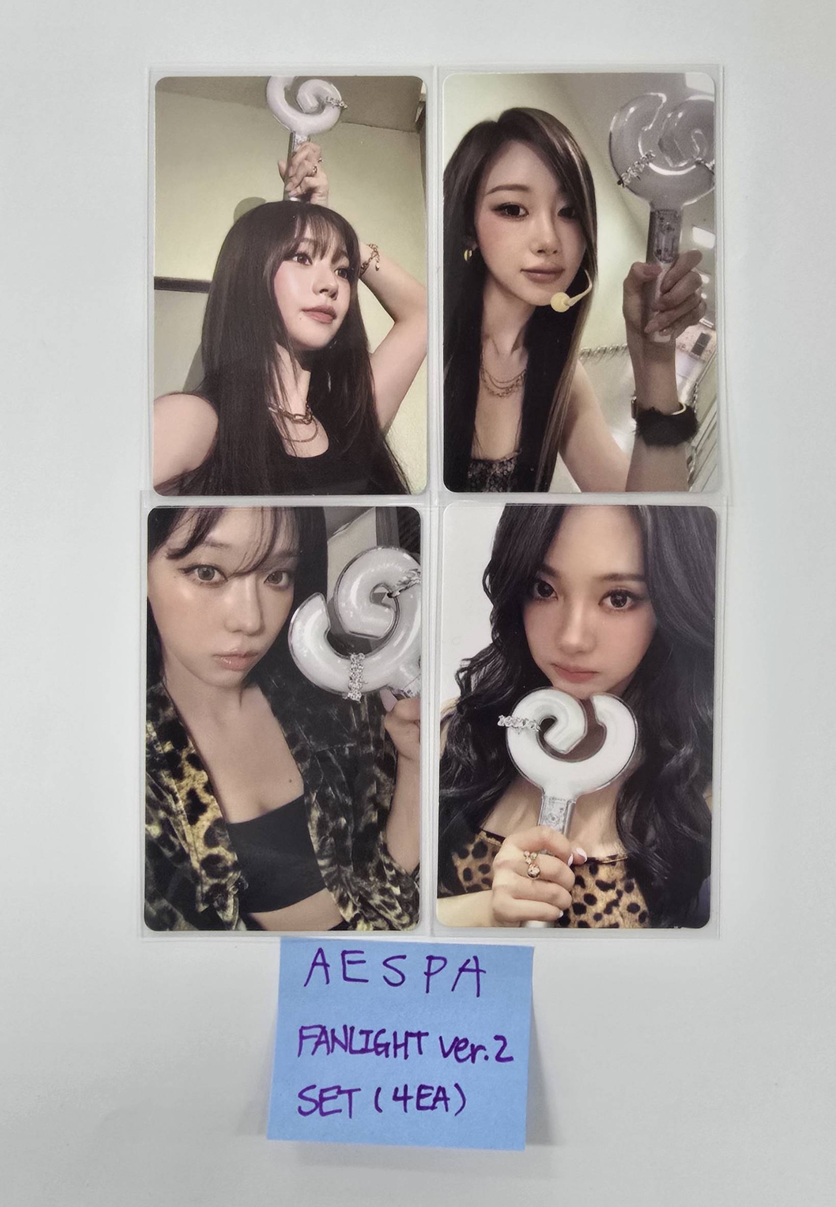 aespa ニンニン ソウルコン 限定 card pouch セット aespa - Card Pouch Set [2025 aespa Live Tour 'SYNK : Parallel Line