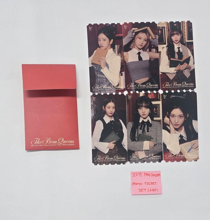 IVE "THE Prom Queens" - Fan Concert Photo Ticket Set (6EA) [26.1.28]