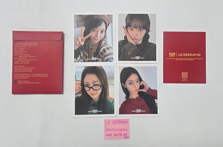 Le Sserafim - Baskin Robbins Mini Photocard Set (5EA) [26.1.28]