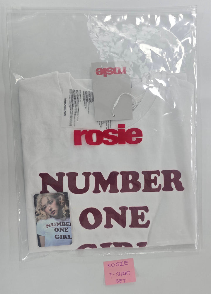 ROSÉ (of Black Pink) "rosie" - Official T-shirt & Photocard [26.1.28]