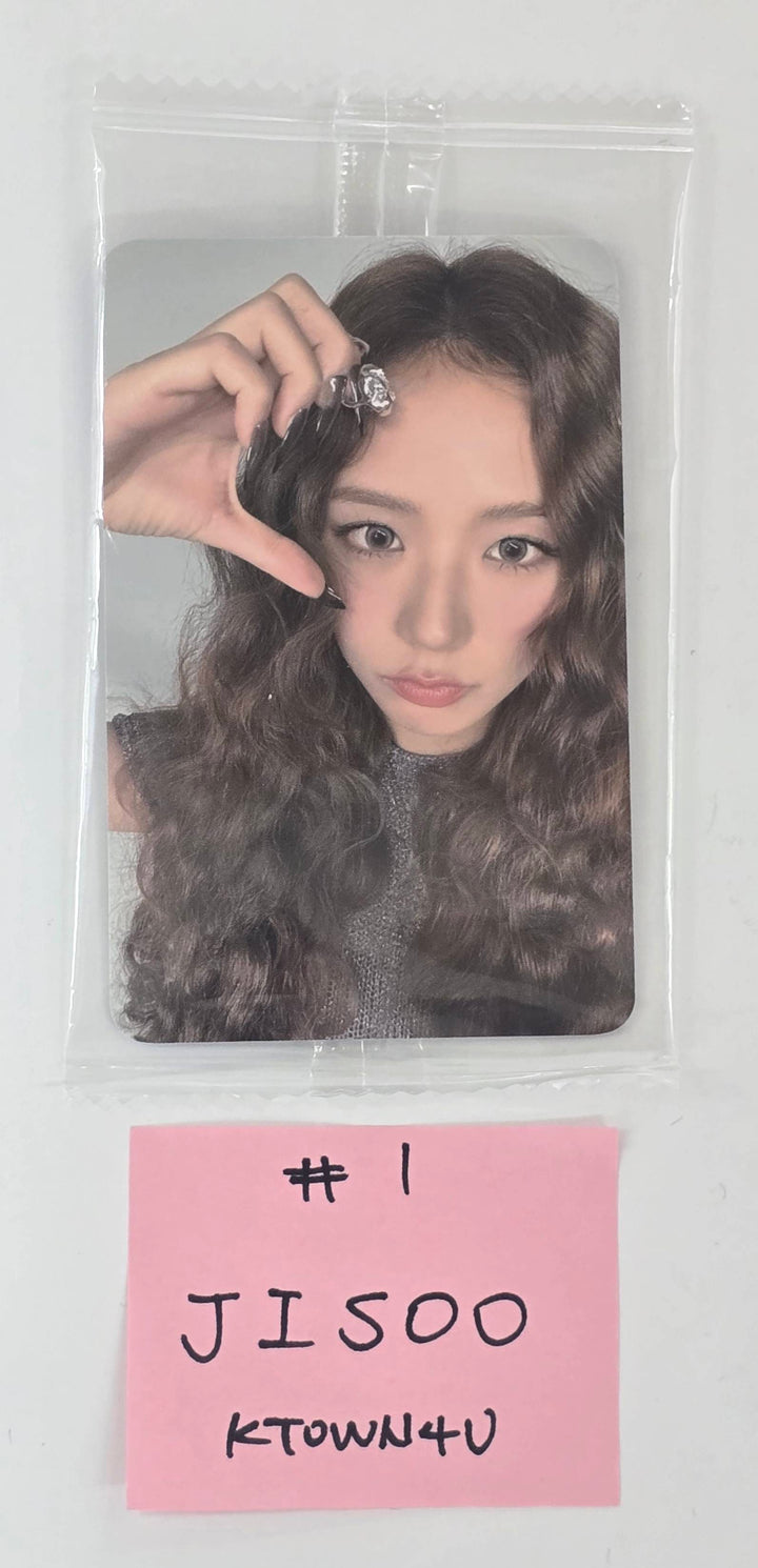 JISOO (Of Black Pink) "AMORTAGE" - Ktown4U &amp; Withmuu Event Photocard [26.1.28]
