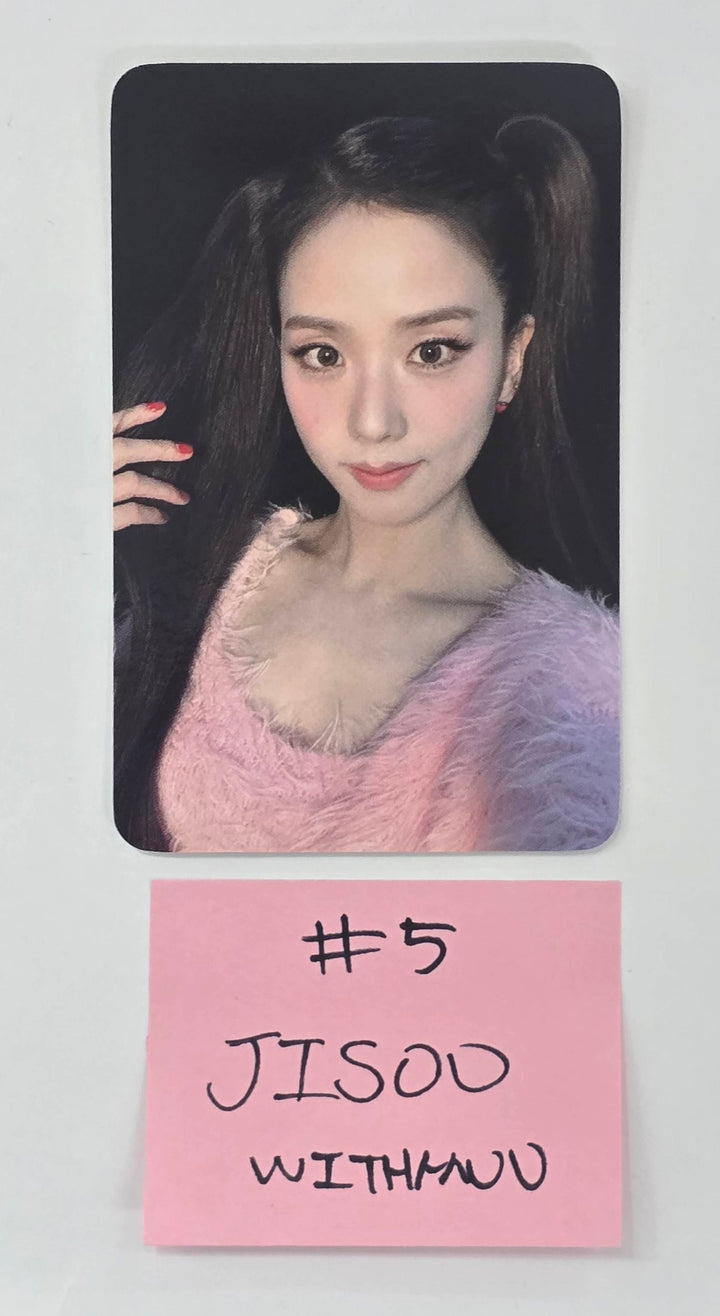 JISOO (Of Black Pink) "AMORTAGE" - Ktown4U &amp; Withmuu Event Photocard [26.1.28]