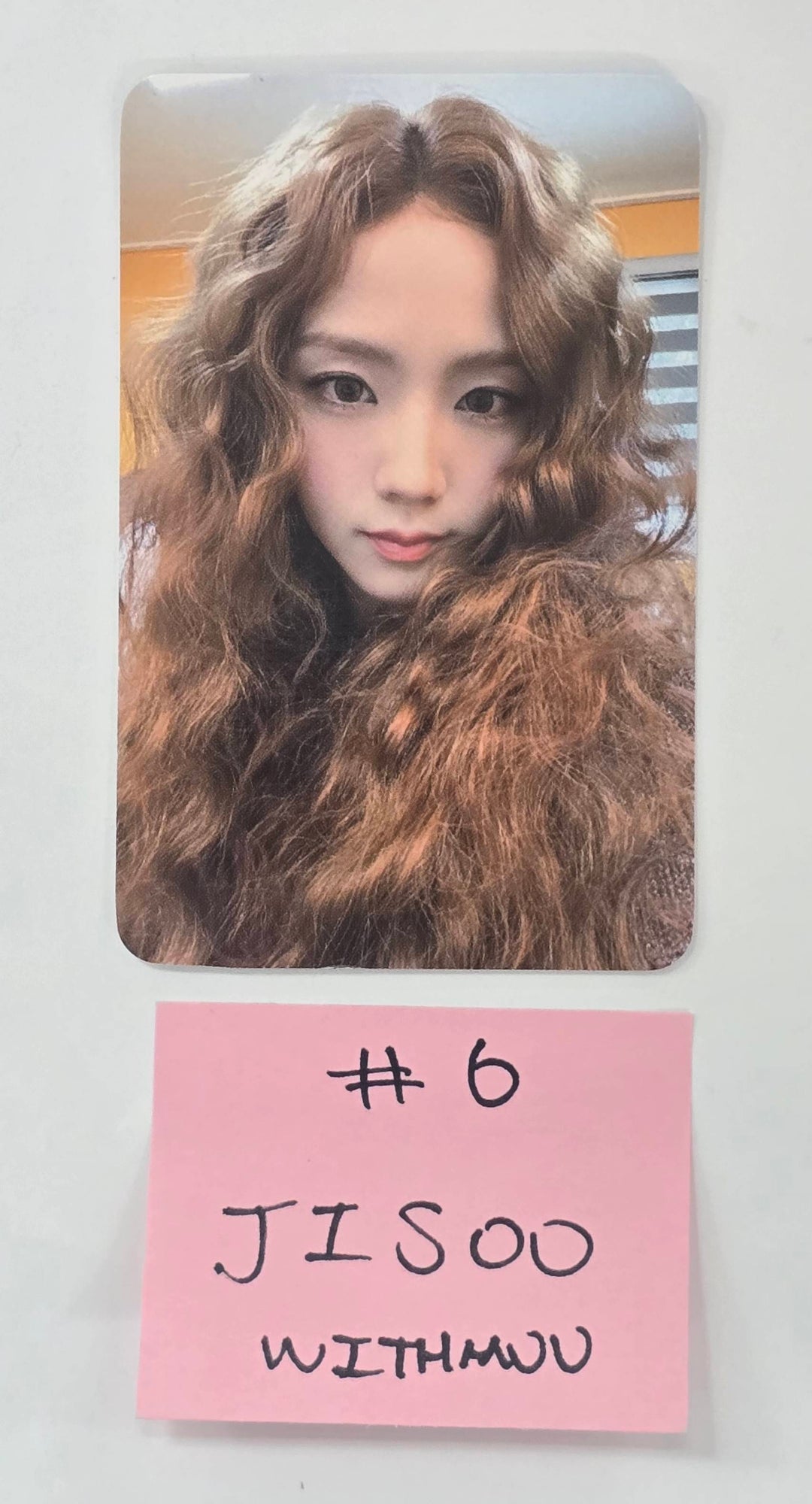 JISOO (Of Black Pink) "AMORTAGE" - Ktown4U &amp; Withmuu Event Photocard [26.1.28]