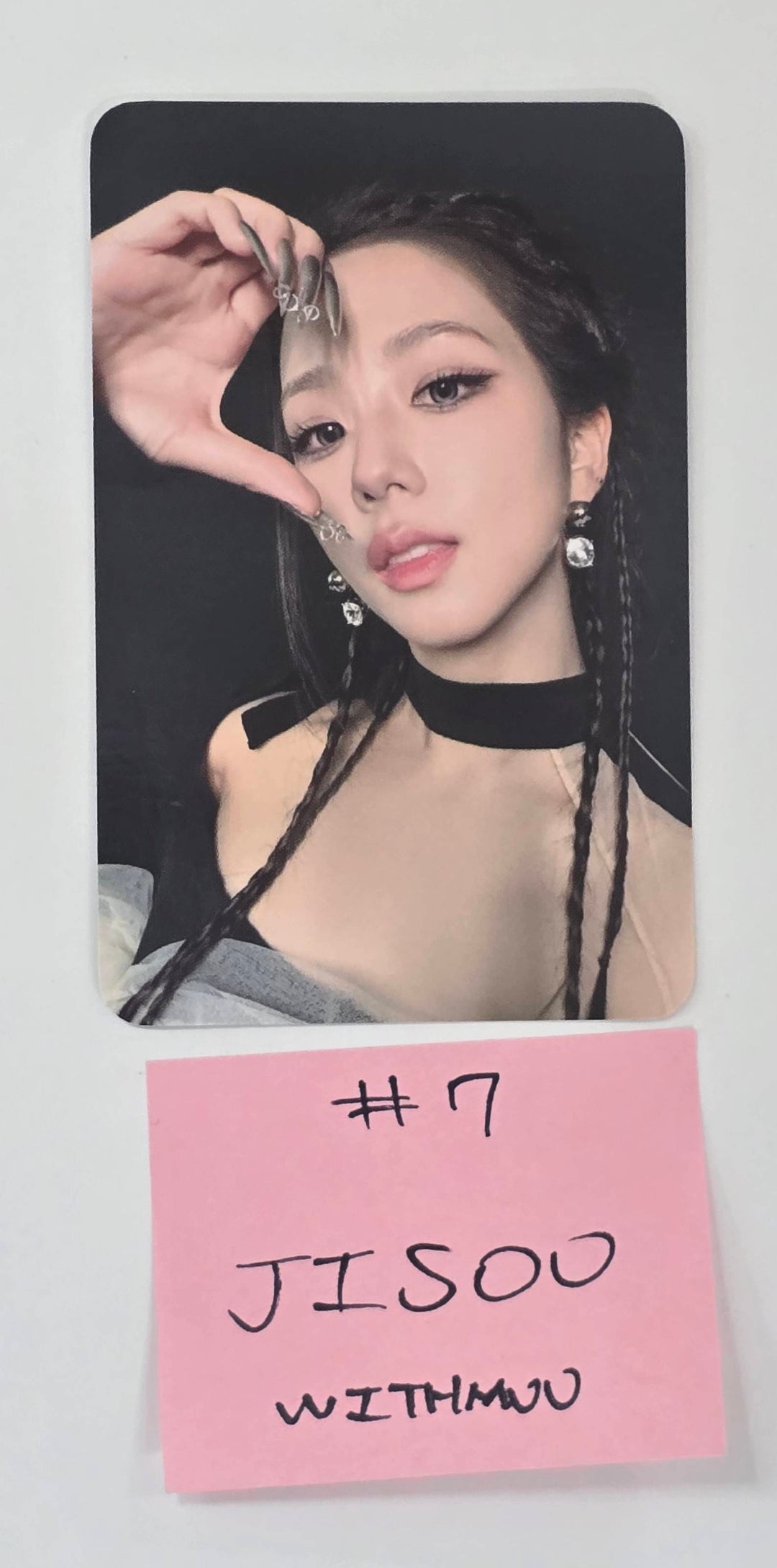 JISOO (Of Black Pink) "AMORTAGE" - Ktown4U &amp; Withmuu Event Photocard [26.1.28]
