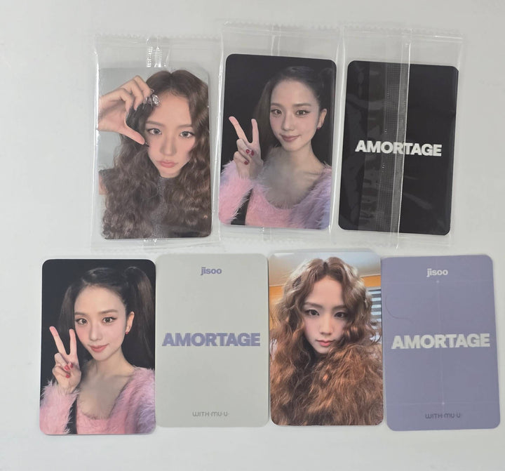 JISOO (Of Black Pink) "AMORTAGE" - Ktown4U &amp; Withmuu Event Photocard [26.1.28]