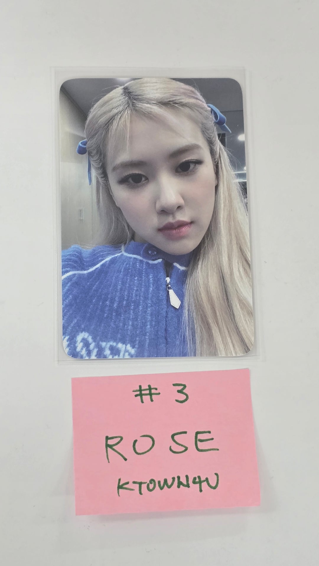 ROSE (of Black Pink) - Ktown4U Event Photocard [26.1.28]