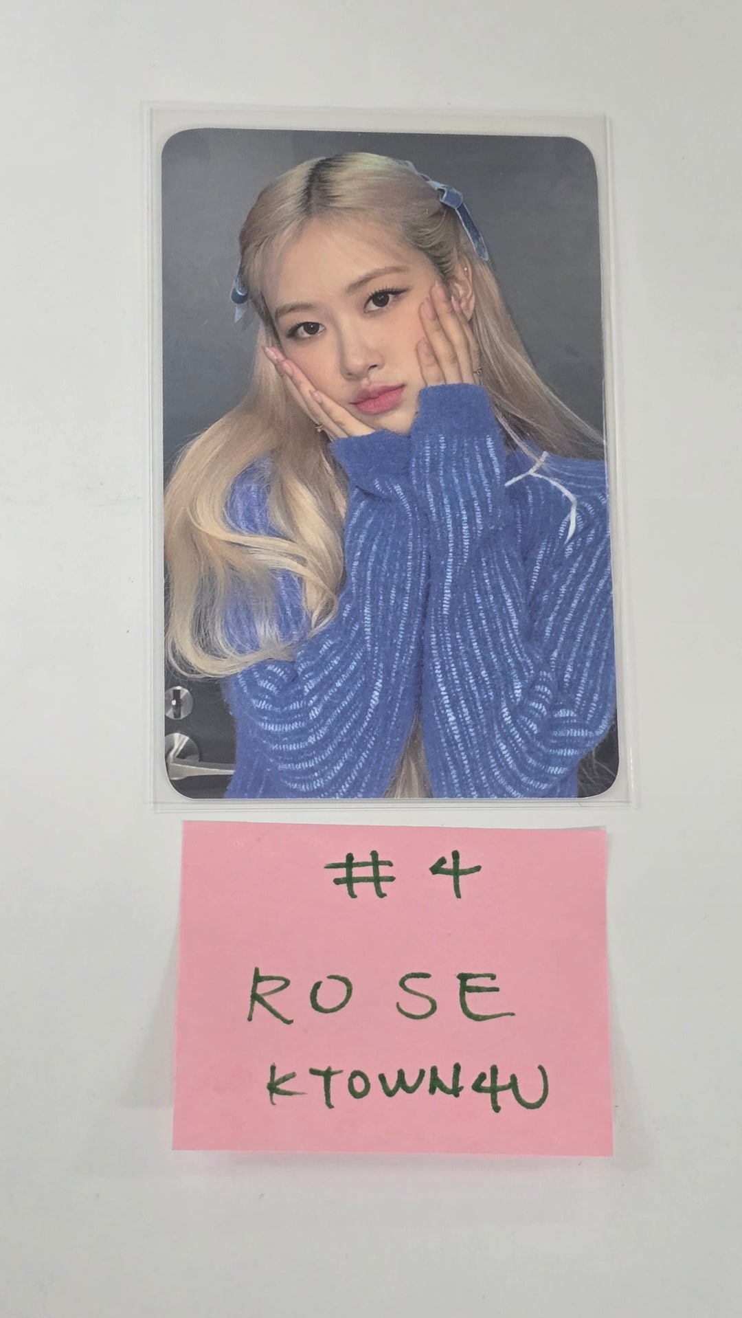 ROSE (of Black Pink) - Ktown4U Event Photocard [26.1.28]