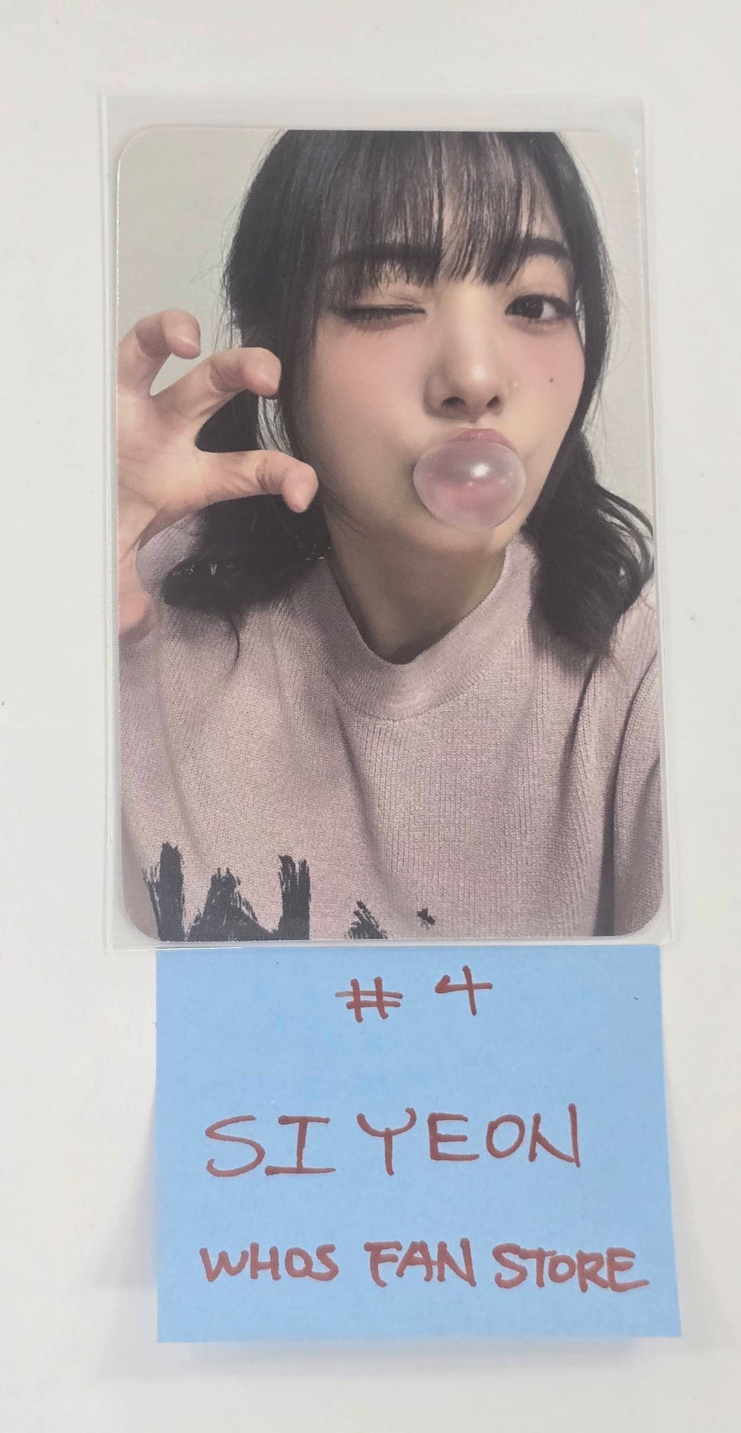 QWER - Official [Weverse Shop, Whos Fan Store] Fansign Event Photocard [26.1.29]