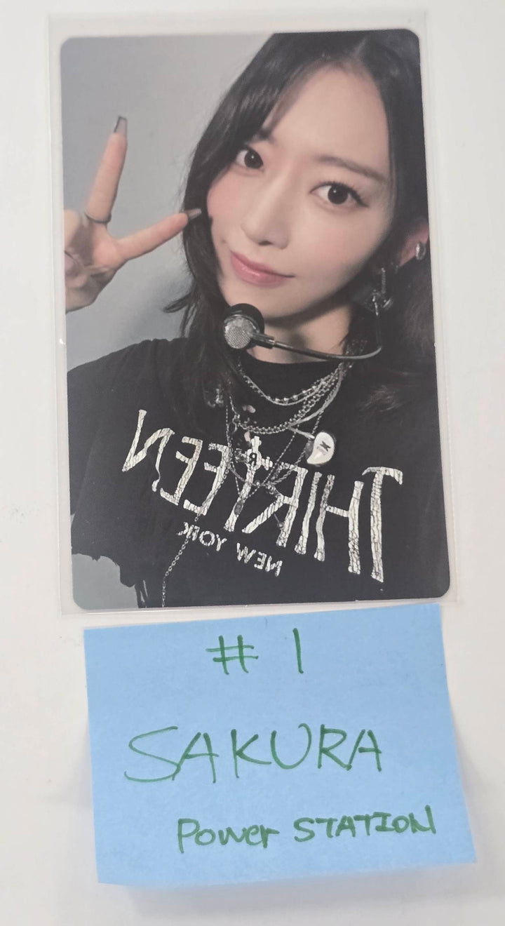 Le Sserafim "UNFORGIVEN " - Powerstation Lucky Draw Event Photocard [26.1.29]