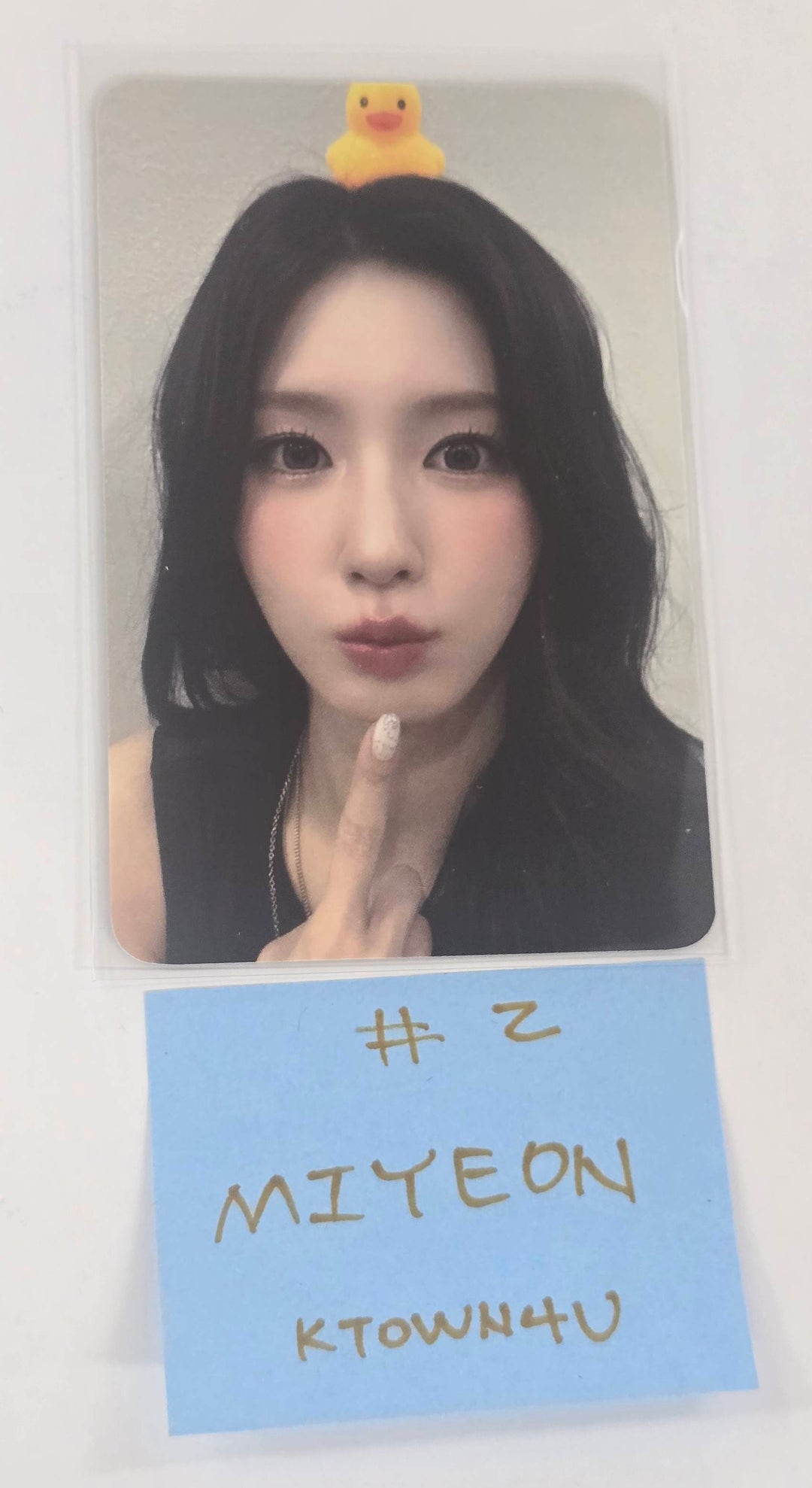 MIYEON (of I-dle) "MY, Lover" - Ktown4U Fansign Event Photocard [26.1.29]