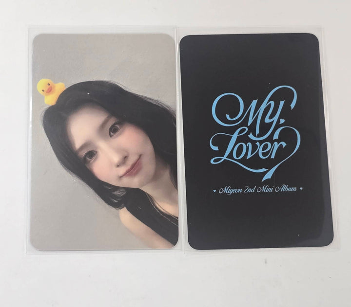 MIYEON (of I-dle) "MY, Lover" - Ktown4U Fansign Event Photocard [26.1.29]