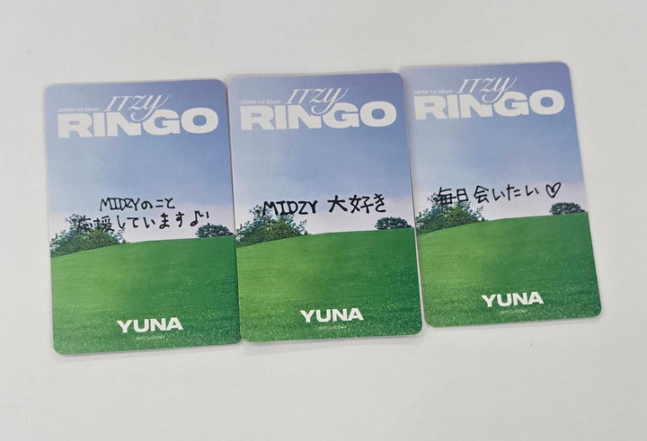 ITZY "RINGO" JAPAN 1st Album - Official Photocard [26.1.29]